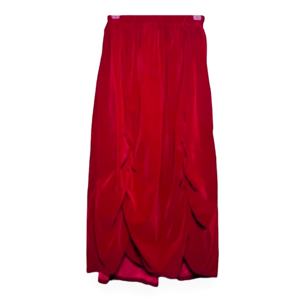 Velvet Maxi Skirt